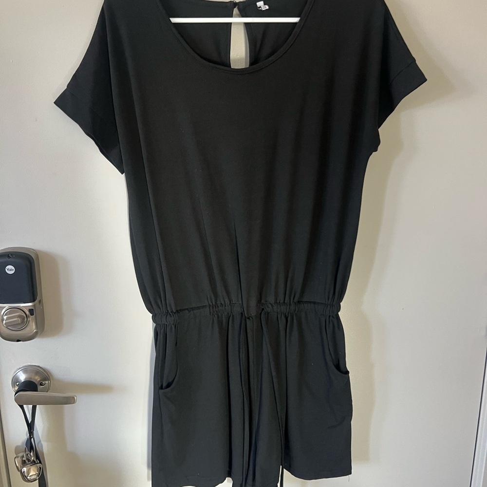 Versatile Black Women's Romper